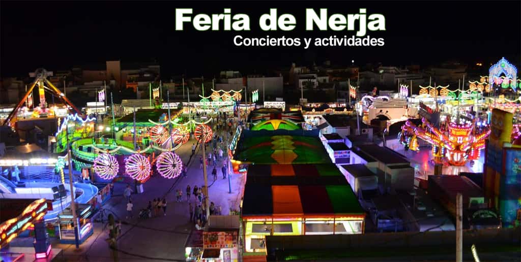 Feria de Nerja en octubre 2019 Programa de feria y conciertos