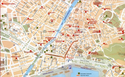 map holy week easter