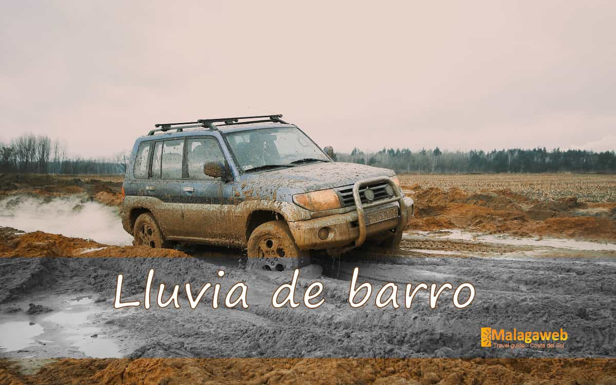 Lluvia de barro