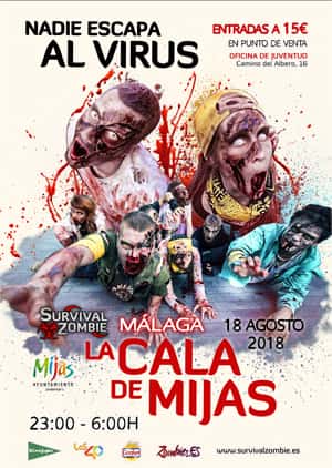 Survival Zombie 2018 in Mijas